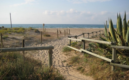 Imatge ampliada: Platja de l´Espai Natural dels Muntanyans