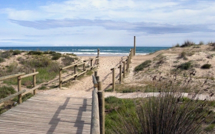 Imatge ampliada: Platja de l´Espai Natural dels Muntanyans